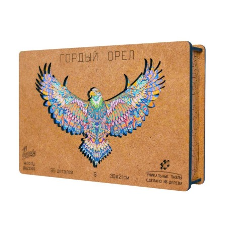 Figure puzzle "Proud eagle", size m-4