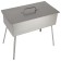 Double -tier smokehouse, on legs, 500x270x175, steel 0.8 mm