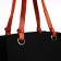 Bag Female Tout with zipper, black color