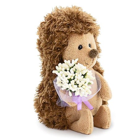 Soft toy "Hedgehog Kolunchik: Little Joy", 15 cm-1