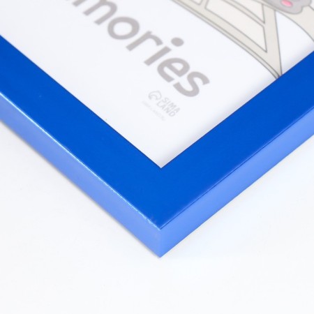 Photo frame Plastic "Format" 15x21 cm, blue metallic-2