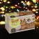Garland "thread" 5.5 m, IP20, dark thread, 140 lamps, glow of multi, 8 modes, 220 V