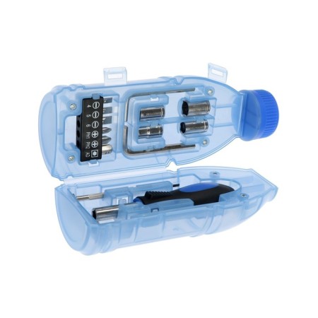 Tundra instruments set, gift plastic case "bottle", 15 items-1