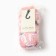 Winter mittens Minaku, peach color, 15cm
