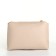 Bag Women's bag 2 in 1, on the button, cosmetic bag, beige color