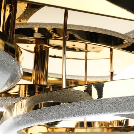 Causteen with FDD "Mons" 4XLED 190W 3000-6000k gold 83x56x15 cm-16