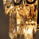 Bra "Tiara" E14 40W gold 29x21x21cm