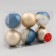 Set of balls plastic D-8 cm, 6 pcs "Fairytale patterns" Cosmos, mix