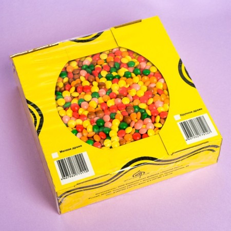 Drage "Bird Bon" with white filling in fruit glaze, 1.8 kg-1