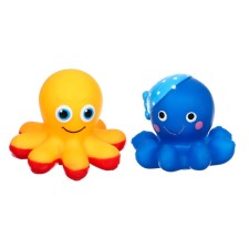 A set of rubber toys for the octopus, with a squeak, 2 pcs, crush me