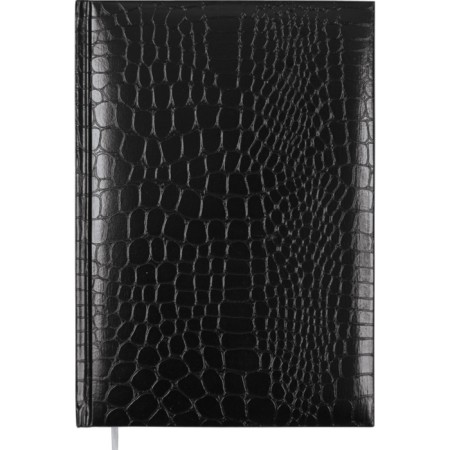 Dated diary 2024, A5, 176 sheets, Attomex.arkona, Bumvinyl cover, Lasse, Block 70 g/m2, black