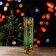 Gift box, tube for the bottle "Emergency Christmas tree", (330 mm inside height), 92 x 350 mm