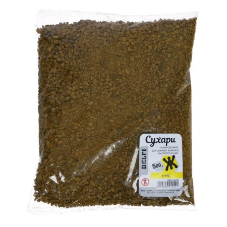 Curre delfi panic, for winter fishing, speedy, yellow, anise, 500 g