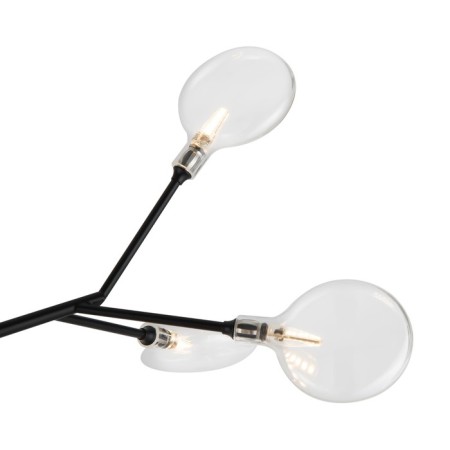 Freya FR5049CL-36B Florencia, 980x980x560 mm ceiling lamp, G4, 36x3W, black color-1