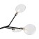 Freya FR5049CL-36B Florencia, 980x980x560 mm ceiling lamp, G4, 36x3W, black color