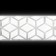 Reflective tape-plate-tape “snowflakes”, 5.5 cm, 1 ± 0.1 m, gray color is gray