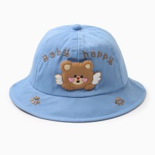 Панама детская "Baby happy" MINAKU, цвет голубой, размер 46-48
