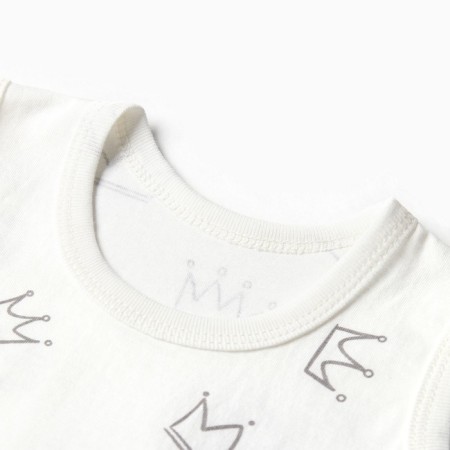 Body Bloom Baby Crown without sleeves, p. 80 cm, milk-1