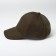 Plain olive baseball cap, size 58, green color