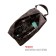 Pioneer HB-1003D fenger, 1000 watts, 2 temperature conditions, black and turquoise