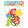 A set of rattles with teeth teeth, 7 items