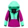 Ski costume for a girl, height 110 cm, raspberry color