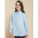 Blouse for girls, height 128 cm, blue color