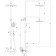 Lemark Yeti LM7860C shower system, tropical shower, shower, brass, chrome