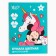 Color paper, A4, 16 sheets, 16 colors, non -stated, bilateral, on paper, 48 g/m², Minnie Mouse and unicorn