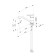 MILARDO MELAL M06SB00M05 kitchen mixer, single -leaf, low spout 210 mm, chrome