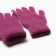Female gloves, purple color, size 18
