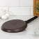Pancake pan, d = 20 cm, plastic handle, anti -stick coating, coffee marble color