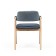 The dining room Combo, the frame of the beech, fabric polyester, the color of Pacific Ocean Blue