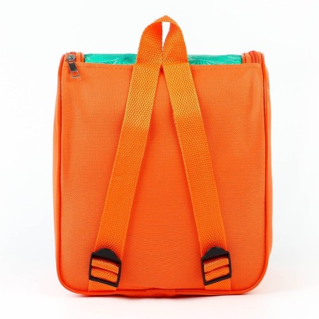 Children's backpack on a zipper from above, textiles, 20 cm x 11 cm x 26 cm, "lion and turtle", Soyuzmultfilm-3