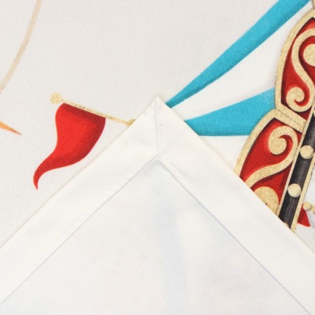 Set of Ethel "Nutcracker": a tablecloth 150x180 cm, with VGMO, salf. 40x40 cm - 8 pcs-5