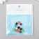 Beads for creativity plastic "Squares, bright gloss" mix set 12 pcs 0.7x0.7 cm