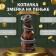 New Year's piggy bank "Snake on the stump" 33 x 14 x 15 cm