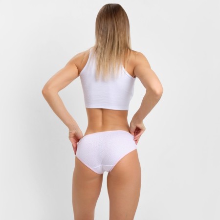 Panties female slips, color white, size 48 (l)-5