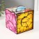 Piggy bank Cube "Happiness" 10x10x10 cm