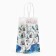 Gift package "Happy New Year", white craft, 12 x 21 x 9 cm, new year