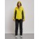 Ski costume female winter, size 44, yellow color