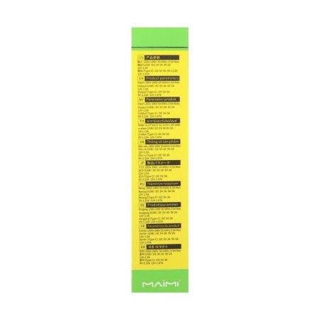 Network charger MAIMI C107, USB, 3 A, Type-C, 3 A, 20 W, PD, white-6