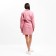 Women's summer dress with kulisk mist size 40-42, pink color