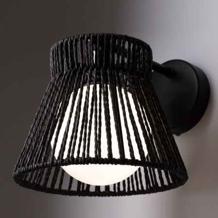 Bra Freya Fr5405WL-01B Cottage, 200x200x195 mm, E14, 1x40W, black color-1