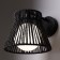 Bra Freya Fr5405WL-01B Cottage, 200x200x195 mm, E14, 1x40W, black color