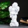 Figure "Angel Amur" White 15x15x37cm