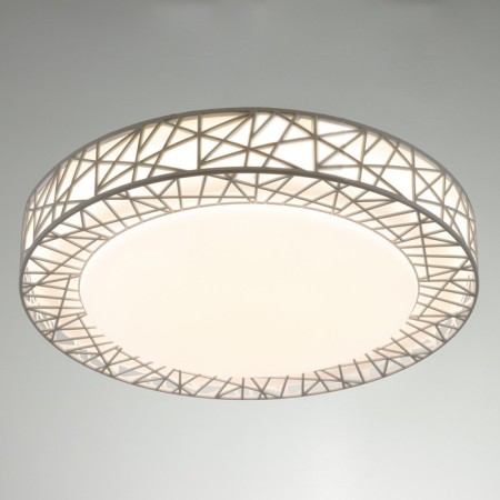 Lamp "Bird Nest" LED 36W 3000-6000k White D.39 cm-1