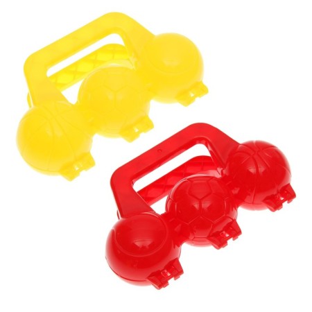 Snow-skies-sandpole "balls", Mix colors-4