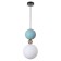 Bayerlux lamp "Bonnel" E27 40W green 18x18x55-150 cm