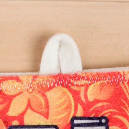 Mittens for the bath "Time in Russian!"-1